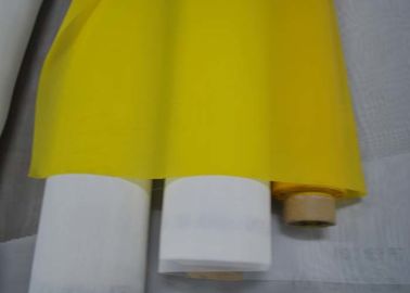 Pantalla de malla amarilla del monofilamento del poliéster 180T con tela cruzada/armadura llana 23 micrones