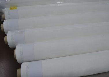 China Malla 53&quot; de la impresión de pantalla de seda del SGS FDA con el material del ANIMAL DOMÉSTICO el 100%, color blanco/del amarillo proveedor