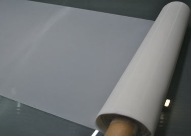 China Malla blanca del paño de empernado del poliéster de la elasticidad baja 60 para la impresión/la filtración del PWB proveedor