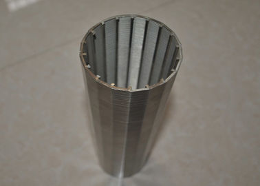 China Filtro de malla de la pantalla de filtro de malla de alambre de la cuña para el agua bien, acero inoxidable 304 proveedor