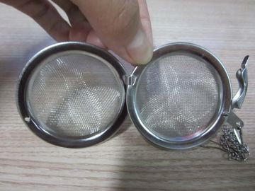 China Bola de té ligera del filtro de aire del acero inoxidable con resistente a la corrosión, material del halógeno proveedor