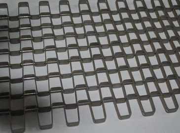 China Comida que seca resistente de alta temperatura de la plata de la correa de la cinta transportadora del acero inoxidable proveedor