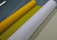 White / Yellow 61T Polyester Screen Mesh Roll For Circuit Boards Printing