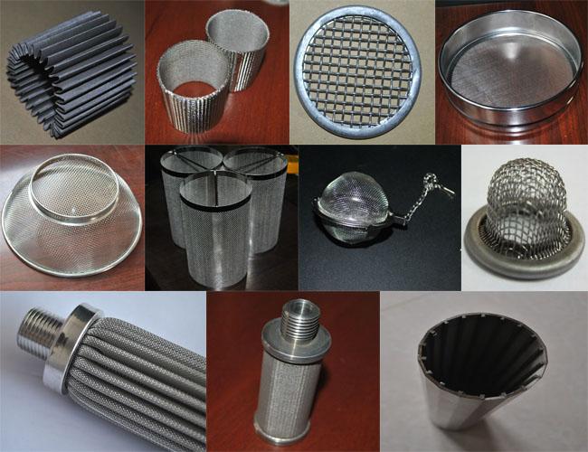 Disco/tamiz del filtro de malla del micrón del alambre de metal para el petróleo o la metalurgia