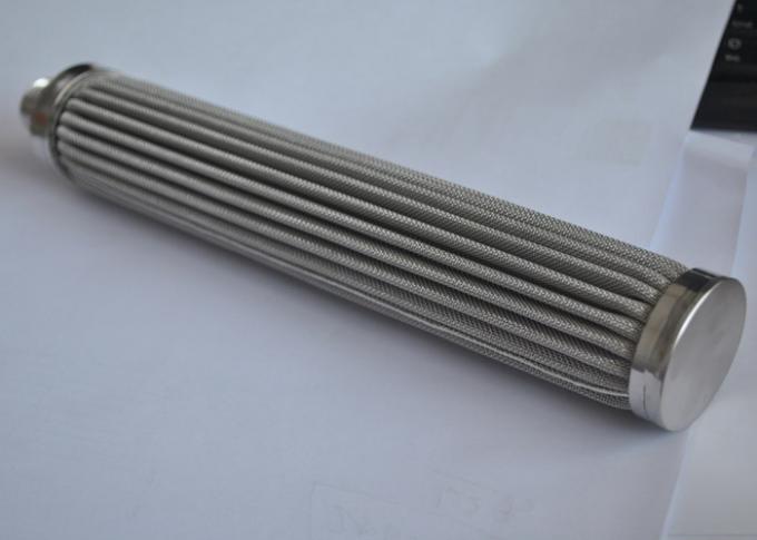 304 SS plisaron el cartucho de filtro de malla de alambre/el elemento con capa sola/multi