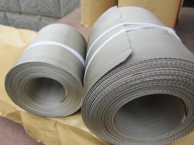 Malla de alambre resistente del acero inoxidable tejida prensada para la filtración, estructura estable