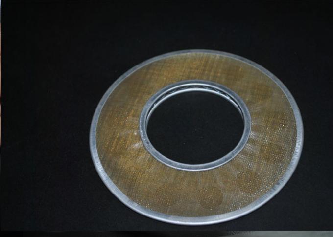 Filtro de pantalla de malla del acero inoxidable de la forma redonda, fuerza de alta resistencia