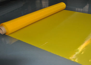 Malla de la impresión de la pantalla del poliéster para de cristal/de cerámica/el PWB que imprime 91 el hilo del micrón 48