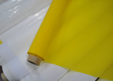 China 158 tela de malla del poliéster del micrón 47T para la impresión de cerámica, color blanco/del amarillo proveedor
