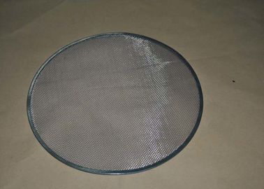 Disco cerrado del filtro del acero inoxidable de la malla de alambre del borde redondo/cuadrado, resistencia caliente