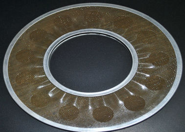 China Disco de cobre amarillo del filtro de malla de alambre que apoya para filtrar, micrón 20-200 proveedor