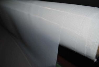 China Rollo bajo de la malla de la pantalla de seda del ANIMAL DOMÉSTICO de la elasticidad con el poliéster blanco del monofilamento proveedor