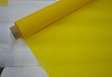 China 100% malla blanca de la impresión de pantalla de seda del poliéster 72T para la materia textil, resistencia térmica proveedor