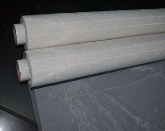 China malla blanca de la impresión del poliéster de 100 micrones para la impresión de cerámica proveedor