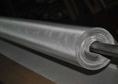 China Pantalla de malla de alambre tejida micrón del acero inoxidable con armadura del llano/de tela cruzada proveedor