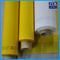 Camiseta amarilla de la pantalla de seda de la tela de malla del poliéster que imprime la alta densidad, 91 micrones proveedor