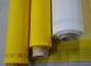 Malla baja de la impresión de la pantalla del poliéster del monofilamento del alargamiento con blanco y amarillo proveedor