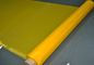 Rollo amarillo 62&quot; de la malla de la impresión de la pantalla de la materia textil anchura sin el tratamiento superficial proveedor