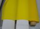Rollo amarillo 62&quot; de la malla de la impresión de la pantalla de la materia textil anchura sin el tratamiento superficial proveedor