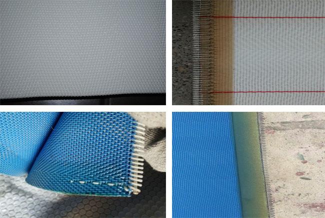 Alta resistencia ácida de la tela de malla del estiramiento del OEM con el color blanco y azul